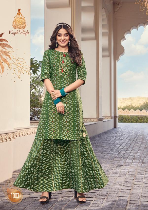 Kajal Lavish 1 Designer Ethnic Wear Kurti With Sharara 